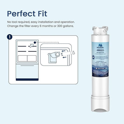 MARRIOTTO EPTWFU01 Water Filter Replacement, Compatible with EPTWFU01, EWF02, Pure Source Ultra II, 2 count