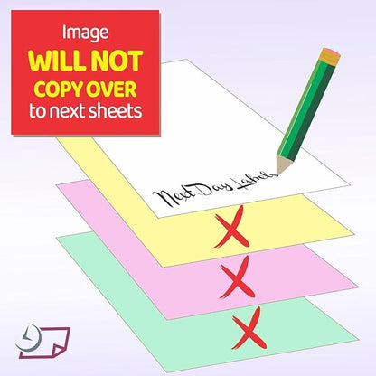 "Plain" Collated Color Paper (Not Carbonless) for Laser and Ink...