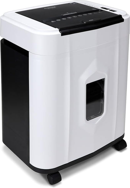 Aurora AU120MB 120-Sheet Auto Feed High Security Micro-Cut Paper Shredder / 30 Minutes (White/Black)