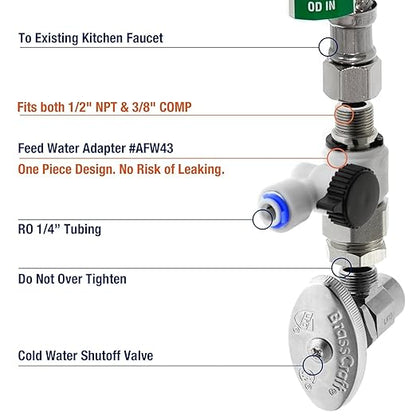 iSpring RCC7AK, NSF Certified, 75 GPD, Alkaline 6-Stage Reverse Osmosis System, pH+ Remineralization RO Water Filter System Under Sink, Patented Top-Mounted Faucet Design for Easy Installation