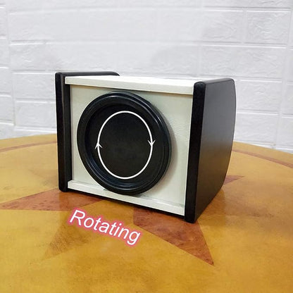 Rotating remote control caddy wood pen/pencil holder for desk organizer Simple black and white small item storage box HeBen7025