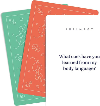 BestSelf Intimacy Deck Expansion Pack, 50 Conversation Starters for Couples, Meaningful Chats. Relationship Building Game