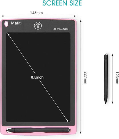 Mafiti 3 Pack LCD Writing Tablet 8.5 Inch Electronic Drawing Pads Doodle Board Travel Toys for Kids Portable Ewriter Gifts for Boys Girls 3 4 5 6 Year Old
