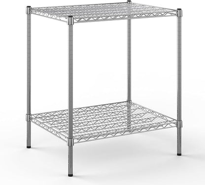 Regal Altair 24" Deep x 30" Wide x 34" Height Wire Shelving Kit | 2-Tier | NSF Commercial Storage Rack Unit