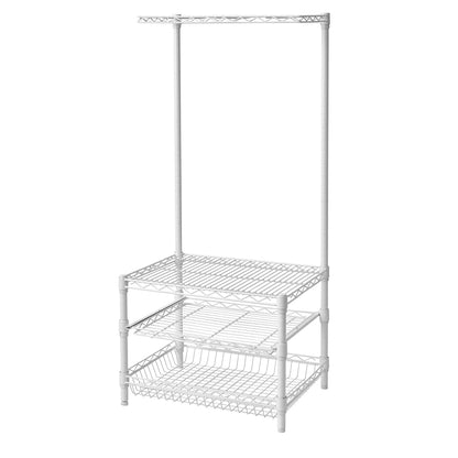 Suprima® Portable Mini Fridge Organizer - White