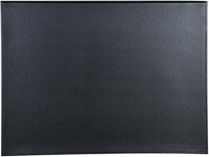 KINGFOM 18''x14'' Large Rectangle A3 Desk Writing & Drawing Desk Pad &Board Table Protector Mat with Paper Clip on Top Black