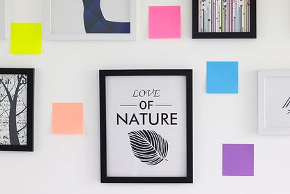 (28 Pads) Sticky Notes 3 x 3 in, Bright Colorful Super Sticking Power Memo Post Stickies, High Stickiness Square Sticky Notes for Office, Home, School, Meeting, 72 Sheets/pad