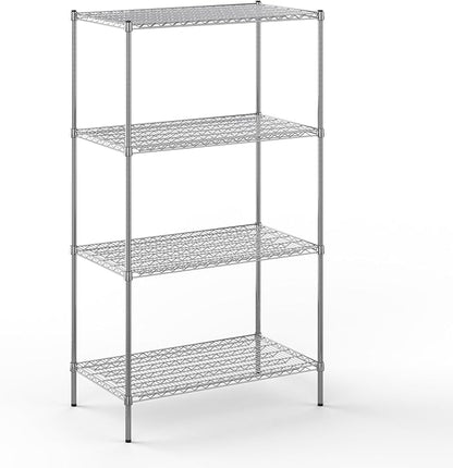 Regal Altair 24" Deep x 42" Wide x 74" Height Wire Shelving Kit | 4-Tier | NSF Commercial Storage Rack Unit