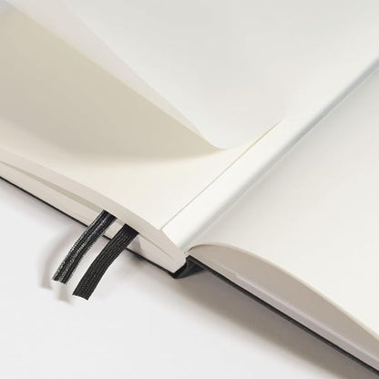 LEUCHTTURM1917 - Notebook Hardcover Paperback B6+ - 219 Numbered Pages for Writing and Journaling (Indigo, Ruled)