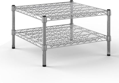 Regal Altair 24" Deep x 24" Wide x 14" Height Wire Shelving Kit | 2-Tier | NSF Commercial Storage Rack Unit