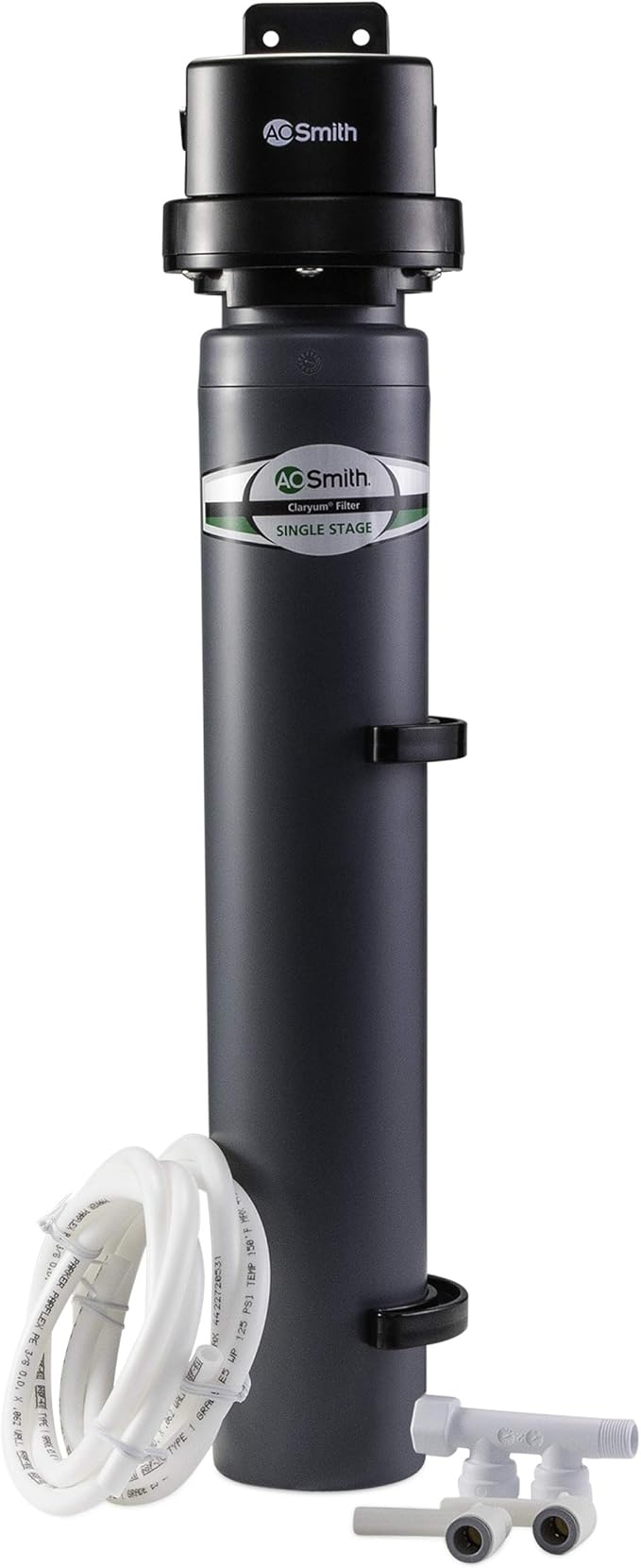 AO Smith Water Filter for Sink Faucet - Advanced Direct Connect Under Sink Water Filter System - Claryum Filtration Reduces 99% of 78 Harmful Contaminants - AO-MF-ADV