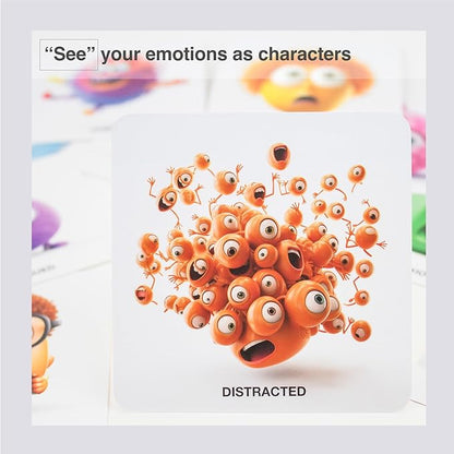 156 Emotion Cards Card Deck – Master Your Emotional Intelligence, Enhance Resilience and Thrive