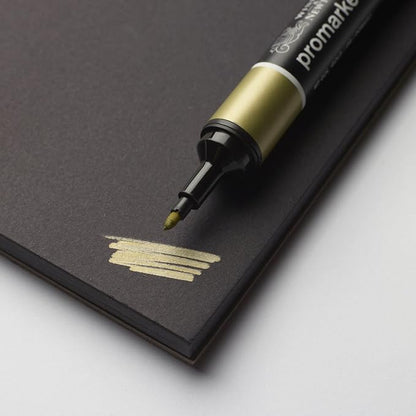 Winsor & Newton Professional Mixed Media Pad, 9" x 12", 25 Sheets, 200gsm, Black