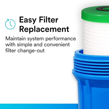3M Aqua-Pure AP811 Whole House Replacement Water Filter Drop-in Cartridge for AP800 Series, Large Capacity, For use with AP801 Systems