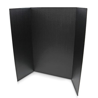 Flipside Products 36” x 48” Project Boards for Presentations, Science Fair, School Projects, Event Displays and Trifold Picture Board, Proudly Made in USA - Assorted Colors - 10 Pack