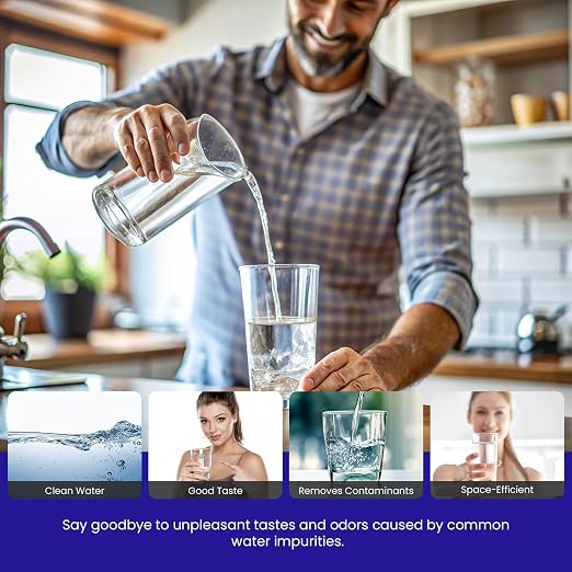 Crystal Quest Standard/SMART Water Filter Pitcher Cartridge – Advanced Filtration for Clean, Healthy Water, Removes Contaminants, Long-Lasting, Easy Installation, 2,000 Gallons [Pack of 2]