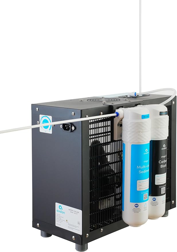 Avalon High Capacity Chiller Cooling System for Under Counter Use, Dual Filtration, NSF