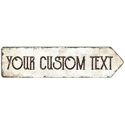 Rustic Custom Sign, Personalized Metal Signs, Gift for Him Men Dad, Man Cave, Indoor and Outdoor Use 3x12 Inches, ACM Right, Fade Resistant, Made in USA by Sigo Signs