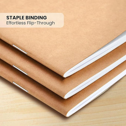 Paper Junkie Notebooks Bulk, 48 Lined Pages, 4 x 6 in Mini Journals for Writing, Drawing, Doodling, Student Gifts, Teacher Appreciation, Classroom Supplies, Small Notebook Set - 24 Pack