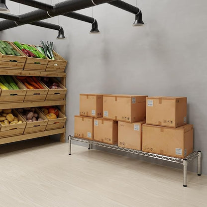 Regal Altair 14" Deep x 54" Wide x 8" Height 1-Tier Wire Shelving Kit | NSF Commercial Storage Rack Unit