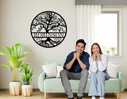 Wedding Gifts for Couples 2025 Last Name Signs for Home Personalized Valentine’s gifts Monogram Wall Decor Personalized Family Name Sign Anniversary Wedding Gift