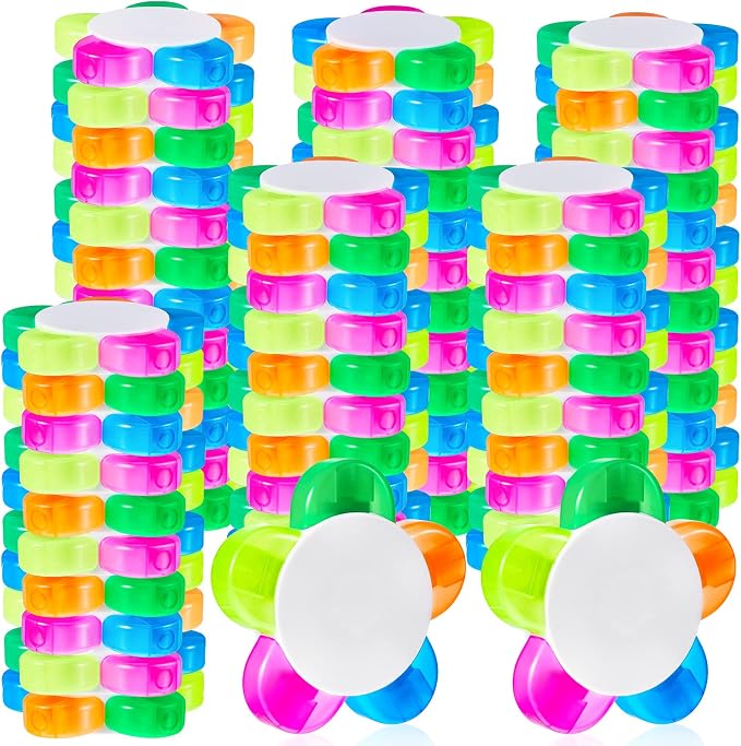 Outus 100 Pieces Petals Highlighters Assorted Colors Back to School Flower Shape Watercolor Highlighter Pens 5-in-1 Fluorescent Pens for Office School Stationery Aesthetic Supplies,5 Colors