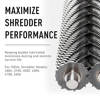 IDEAL Special High-Cling Lubricating Oil for ideal Shredders, Non-Toxic, Non-Detergent, Extend Life of Your Shredder (8 Bottles, 1 Pint Each)