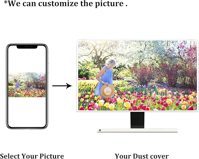 Baocicco Navy Blue Gold Marble Waterproof TV Dust Cover 65 Inch Creative Texture Grain Television Screen Cover Abstract TV Display Protectors Protective LED LCD OLED TVs Dust-Proof