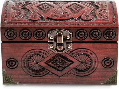 Artibetter 30Pcs Vintage Metal Corner Protectors for Furniture Wooden Boxes Desk Corner Bumpers Table Edge Guards Decorative Antique Style