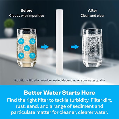 SpiroPure 30x2.5 25 Micron Sediment Water Filter SDC-25-3025 P25-30 20 Pack