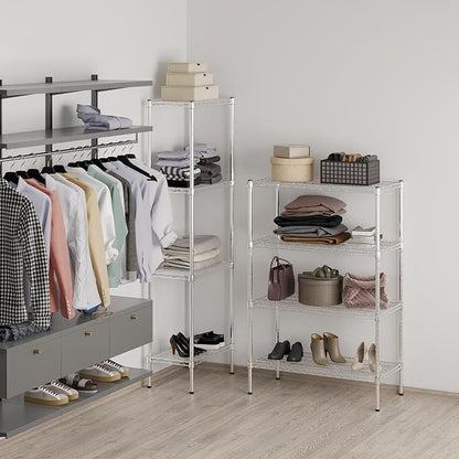 Regal Altair 18" Deep x 36" Wide x 54" Height Wire Shelving Kit | 4-Tier | NSF Commercial Storage Rack Unit