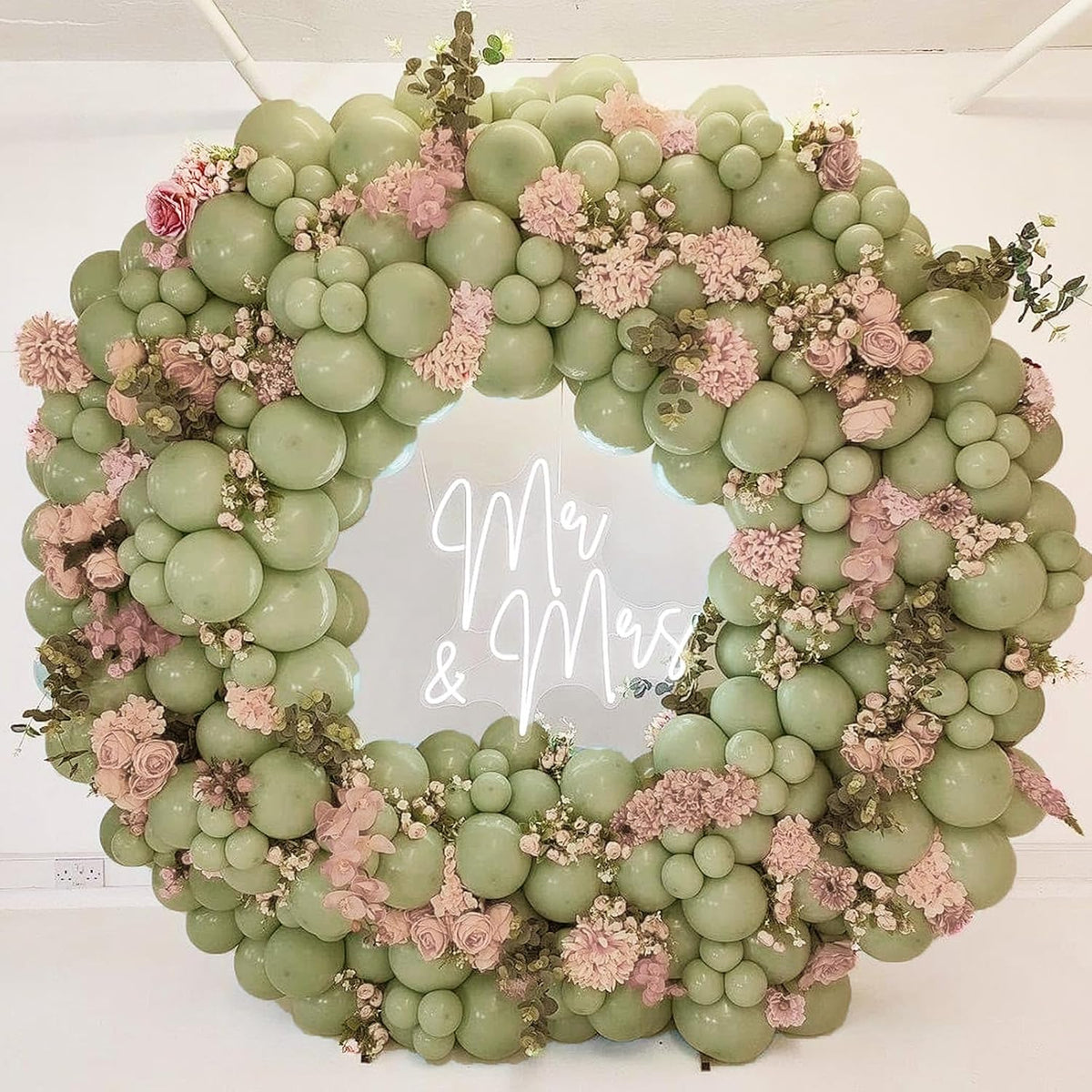 Avocado Green Balloons, Scmdoti Avocado Green Balloons Different Sizes 18 12 10 5 Inches, Greens Balloon Garland Arch for Safari Party Birthday Baby Shower Bridal Shower Spring Decorations