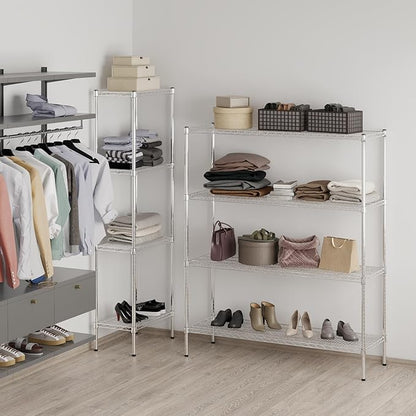 Regal Altair 18" Deep x 54" Wide x 64" Height Wire Shelving Kit | 4-Tier | NSF Commercial Storage Rack Unit