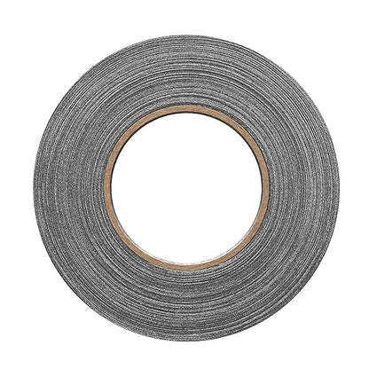 1" Width ProTapes Pro Gaff Premium Matte Cloth Gaffer's Tape With Rubber Adhesive, 11 mils Thick, 55 yds Length, Black (Pack of 1)