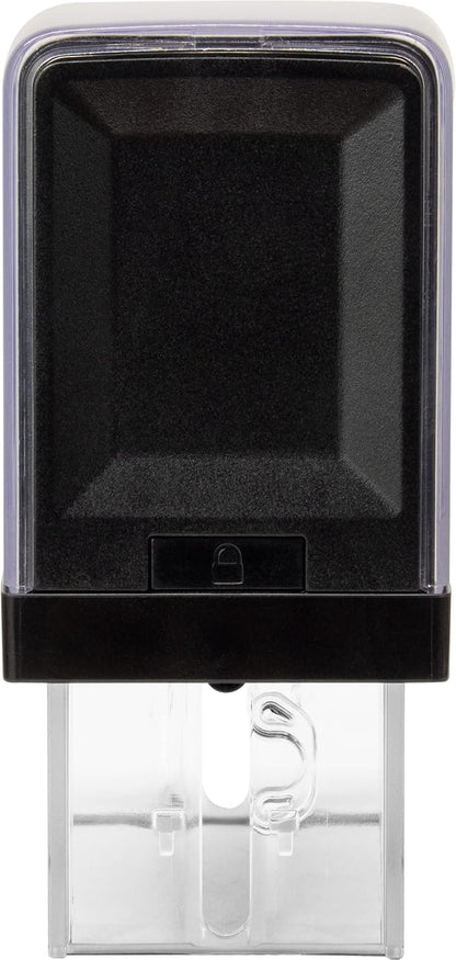 COLOP XXL Size Self Inking Custom Signature Stamp - Choose from Many Fonts & 15 Ink Colors