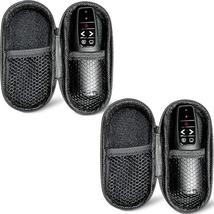 (2 Units) Presentation Clicker PowerPoint Presenter Remote: Laser Pointer Project Power Point PPT Clicker for Mac Laptop Office, Wireless Computer Clickers Slideshow Google Slide Advancer