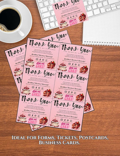Limited Papers (TM) 8.5x11 Perforated Paper, 20/50 Pound, 75 GSM, Variety of Perforation Sizes and Colors, for Forms, Tickets, Postcards, Business Cards. (Grey, 6 up)