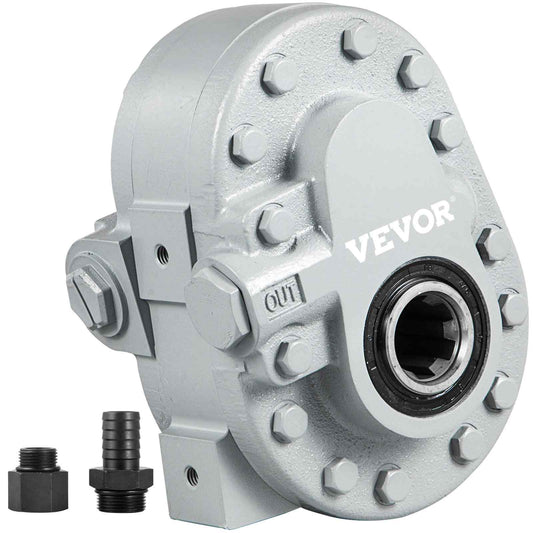 Hydraulic Pump 21.2GPM Hydraulic Motor 540RPM Log Splitter 2250PSI Hydraulic Splitter SAE 12 Outlet Port Hydraulic Pump for Log Splitter for Truck Tailgate Lift,Scissor Lift, Dump Trailer