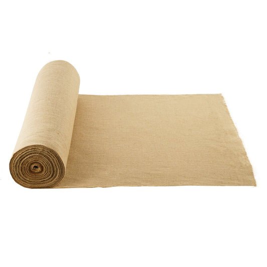 Burlap Fabric Roll, 36” x 150 ft & 50 x 50 High Density Wide Natural Burlap Fabric Rolls, Jute Fabric Burlap Tree Wrap Roll, for Decor, Crafts, Wedding, Gardening, Plant & Tree Winter Covering