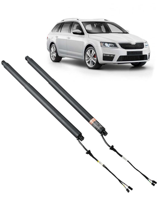 Rear Left & Right Tailgate Power Lift Support, Compatible with 2012-2020 Skoda Octavia III, Electric Tailgate Liftgate Power Hatch Shock Strut Replace OE# 575827851 575827851A 575827851B (2PCS)