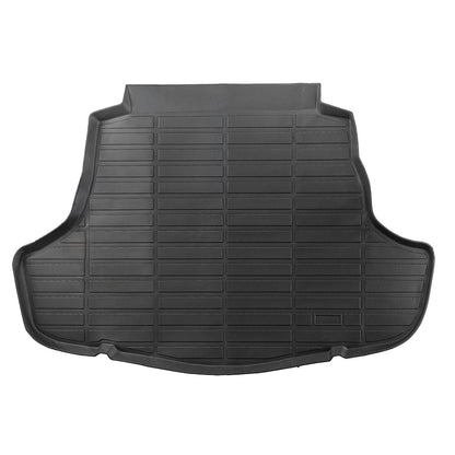 Cargo Mat Compatible with Toyota Camry Hybrid 2018-2025, Precise Fit Odorless Durable Trunk Mat, TPE Trunk Protector Replacement, Black (1PCS)