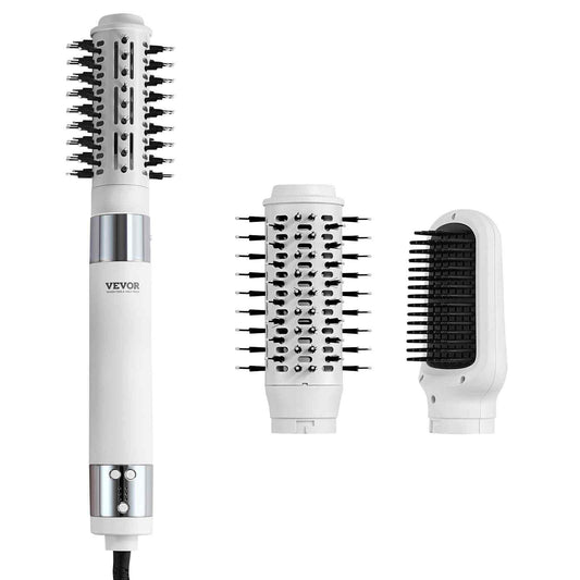 Hair Dryer Styler, Ionic Hair Dryer Brush, 110,000RPM High-Speed Hot Air Styler with Brushless Motor, Oval & Paddle Brush, Blow Dryer Brush Styling Tool for Fast Drying Volumizing Straightening